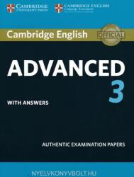 Cambridge English Advanced 3 Student's Book with Answers (ISBN: 9781108431217)