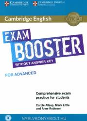 Cambridge English Exam Booster for Advanced without Answer Key with Audio Download (ISBN: 9781108349079)