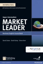 Market Leader Extra Upper Intermediate Course Book with DVD-Rom + MyEnglishLab, 3rd Edition - David Cotton (ISBN: 9781292134802)