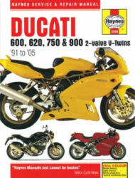 Ducati 600, 750 & 900 2-Valve V-Twins (91 - 05) - Haynes Publishing (ISBN: 9780857339867)