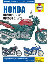 Honda CB500 & CBF500 (93 - 08) - Haynes Publishing (ISBN: 9781785210013)