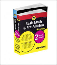 Basic Math & Pre-Algebra for Dummies Book + Workbook Bundle (ISBN: 9781119387107)