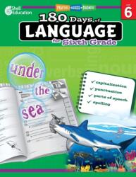 180 Days of Language for Sixth Grade (ISBN: 9781425811716)