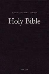 NIV, Pew and Worship Bible, Large Print, Hardcover, Black (ISBN: 9780310446309)