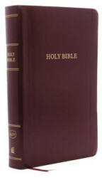 KJV Holy Bible, Personal Size Giant Print Reference Bible, Burgundy Leather-Look, 43, 000 Cross References, Red Letter, Comfort Print: King James Versi - Thomas Nelson (ISBN: 9780785215486)