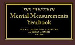 The Twentieth Mental Measurements Yearbook (ISBN: 9780910674669)