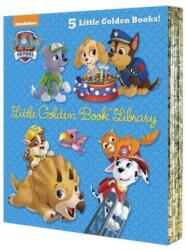 Paw Patrol Little Golden Book Library (Paw Patrol): Itty-Bitty Kitty Rescue; Puppy Birthday! ; Pirate Pups; All-Star Pups! ; Jurassic Bark! - Various, Golden Books (ISBN: 9781524764128)