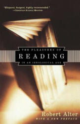 Pleasures of Reading - Robert Alter (ISBN: 9780393314991)