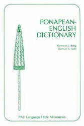 Ponapean-English Dictionary - Damian G. Sohl (ISBN: 9780824805623)