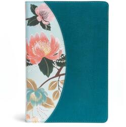 The CSB Study Bible for Women, Teal/Sage Leathertouch (ISBN: 9781433651298)