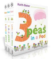 3 Peas in a Pod (Boxed Set): Lmno Peas; 1-2-3 Peas; Little Green Peas - Keith Baker, Keith Baker (ISBN: 9781481485272)