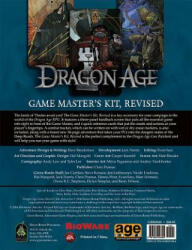 Dragon Age Game Master's Kit, Revised Edition - Chris Pramas, Dave Brookshaw (ISBN: 9781934547694)