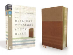 NIV, Biblical Theology Study Bible, Imitation Leather, Tan/Brown, Comfort Print: Follow God's Redemptive Plan as It Unfolds Throughout Scripture - D. A. Carson (ISBN: 9780310450504)