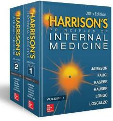 Harrison's Principles of Internal Medicine, Twentieth Edition (Vol. 1 & Vol. 2) - J. Larry Jameson, Dennis Kasper, Stephen Hauser, Dan Longo, Anthony Fauci, Joseph Loscalzo (ISBN: 9781259644030)