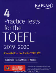 KAPLAN 4 Practice Tests for the TOEFL 2019-2020 (ISBN: 9781506237381)