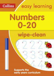 Wipe-clean. Numbers 0-20 Ages 3-5 (ISBN: 9780008212957)