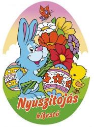 Nyuszitojás kifestő (ISBN: 9789632371597)