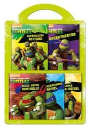 Teenage Mutant Ninja Turtles - 5 Minibücher im Set : Rätsel und Geschichten (ISBN: 9783849904562)