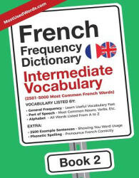 French Frequency Dictionary - Intermediate Vocabulary - MOSTUSEDWORDS (ISBN: 9789492637093)