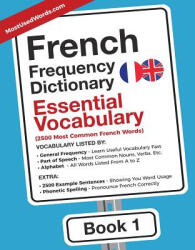 French Frequency Dictionary - Essential Vocabulary - Mostusedwords (ISBN: 9789492637086)