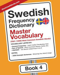 Swedish Frequency Dictionary - Master Vocabulary - MOSTUSEDWORDS (ISBN: 9789492637079)