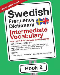 Swedish Frequency Dictionary - Intermediate Vocabulary: 2501-5000 Most Common Swedish Words (ISBN: 9789492637055)