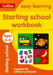 Starting School Workbook Ages 3-5 - Collins Easy Learning (ISBN: 9780008151607)