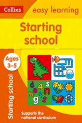 Starting School Ages 3-5 - Collins Easy Learning (ISBN: 9780008151591)