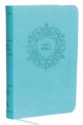 NKJV, Thinline Bible, Compact, Leathersoft, Blue, Red Letter, Comfort Print (ISBN: 9780718075514)