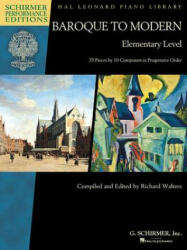 BAROQUE TO MODERN ELEM LEVEL - Richard Walters (ISBN: 9781495088599)