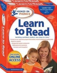 Hooked on Phonics Learn to Read - Levels 1&2 Complete: Early Emergent Readers (Pre-K Ages 3-4) - Hooked on Phonics (ISBN: 9781940384184)