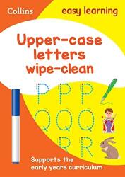 Upper Case Letters Age 3-5 Wipe Clean Activity Book (ISBN: 9780008212919)