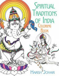 Spiritual Traditions of India Coloring Book - Harish Johari (ISBN: 9781620556290)
