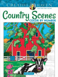 Creative Haven Country Scenes Color by Number - George Toufexis (2018)