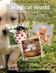 Cutest Puppies: Grayscale Coloring Book - Barbara Blanco, Barbara Blanco (2016)