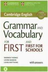 Grammar and Vocabulary for First and First for Schools - Barbara Thomas, Louise Hashemi, Laura Matthews (2015)