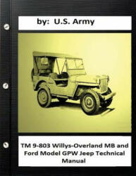 Tm 9-803 Willys-overland MB and Ford Model Gpw Jeep Technical Manual - U. S. Army (2016)