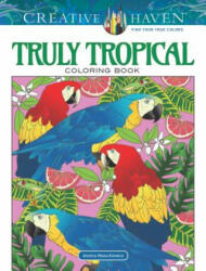 Creative Haven Truly Tropical Coloring Book - Jessica Mazurkiewicz (2018)