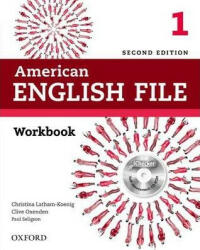 American English File: Level 1: Workbook with iChecker - Clive Oxenden, Clive Oxenden, Paul Seligson (ISBN: 9780194776394)