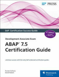 ABAP 7.5 Certification Guide - Puneet Asthana, David Haslam (ISBN: 9781493216857)