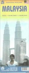 Malaysia térkép ITM 1: 750 000, 1: 1 100 000 (2012)