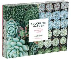 Succulent Garden 2-Sided 500 Piece Puzzle - Sarah McMenemy (ISBN: 9780735355309)