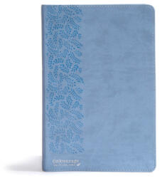 CSB (In)Courage Devotional Bible, Blue Leathertouch (ISBN: 9781462785056)