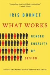 What Works - Iris Bohnet (ISBN: 9780674986565)