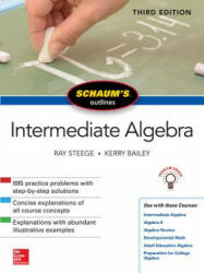 Schaum's Outline of Intermediate Algebra Third Edition (ISBN: 9781260120745)