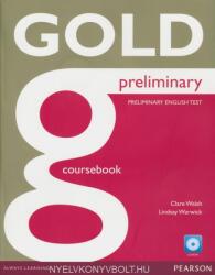 GOLD Preliminary Coursebook with CD-ROM (ISBN: 9781292124933)