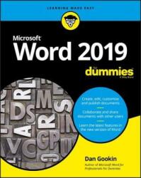 Word 2019 For Dummies - Dan Gookin (ISBN: 9781119514060)