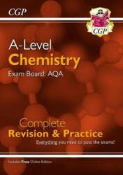 A-Level Chemistry: AQA Year 1 & 2 Complete Revision & Practice with Online Edition - CGP Books (ISBN: 9781789080292)