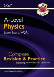 A-Level Physics: AQA Year 1 & 2 Complete Revision & Practice with Online Edition (ISBN: 9781789080322)