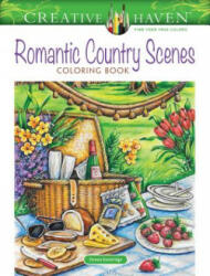 Creative Haven Romantic Country Scenes Coloring Book - Teresa Goodridge (2019)